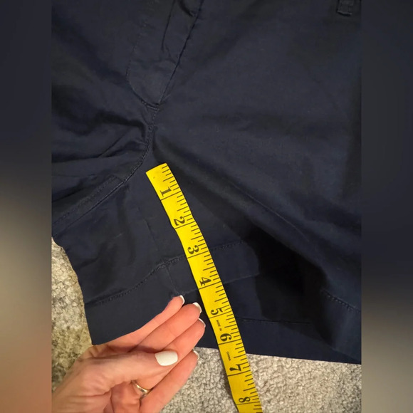 Women’s Navy Blue J.Crew Chino Shorts - Picture 6 of 6